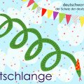Luftschlange - die schönsten deutschen Wörter