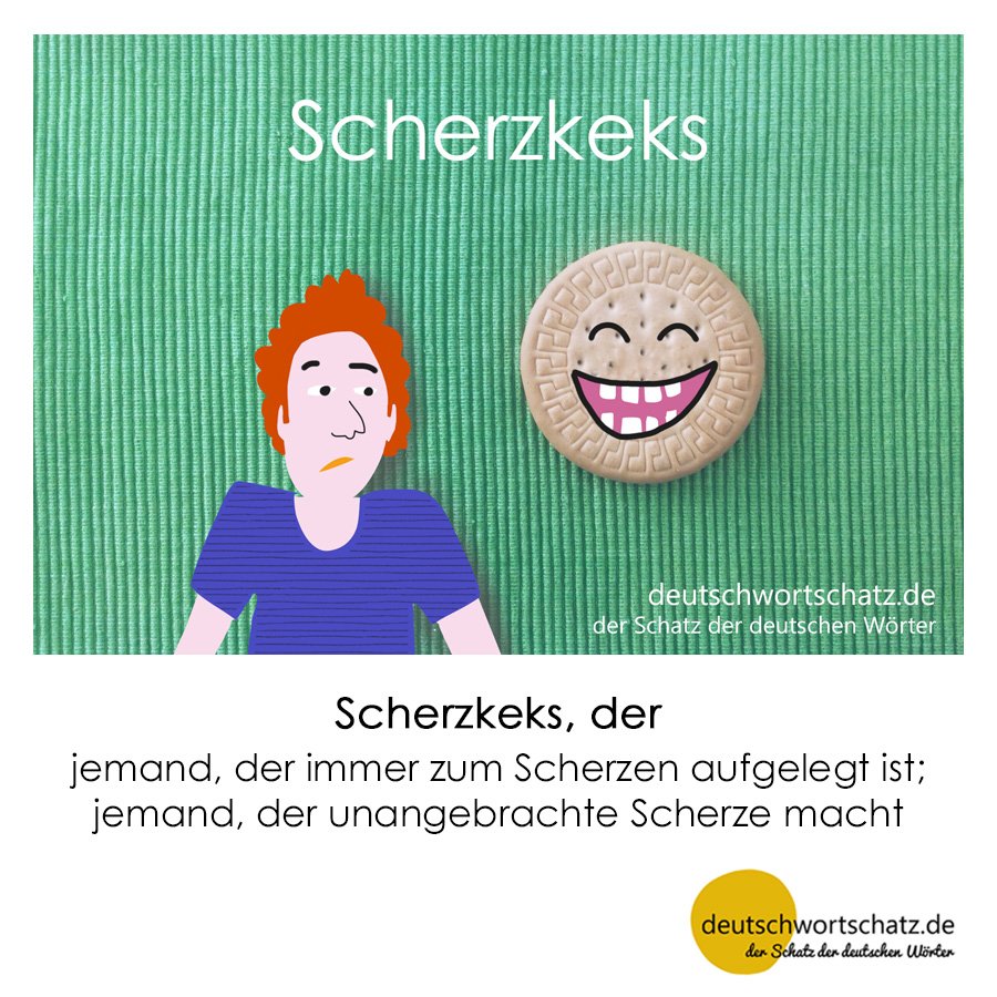 Scherzkeks - Wortschatz mit Bildern lernen - Deutsch lernen