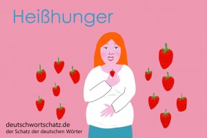 Heißhunger - Deutsch Wortschatz - Wortschatzbilder
