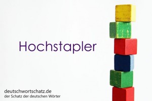 Hochstapler - Deutsch Wortschatz - Wortschatzbilder