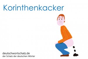Korinthenkacker - Deutsch Wortschatz - Wortschatzbilder