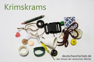 Krimskrams - Deutsch Wortschatz - Wortschatzbilder
