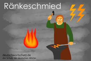 Ränkeschmied - Deutsch Wortschatz - Wortschatzbilder