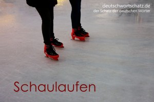 Schaulaufen - Deutsch Wortschatz - Wortschatzbilder