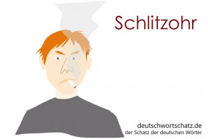 Schlitzohr - Deutsch Wortschatz - Wortschatzbilder