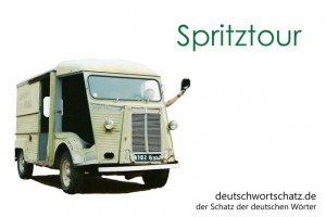 Spritztour - Deutsch Wortschatz - Wortschatzbilder