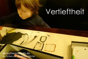 Vertieftheit - Deutsch Wortschatz - Wortschatzbilder